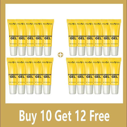Eyebrow shaping gel Eyebrow shaping cream with brush Wild eyebrow strong shaping