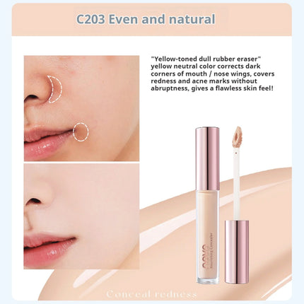 NOVO Concealer and Brightening Serum Corrects skin tone Covers imperfections Refines facial contours