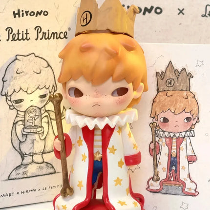 Authentic POP MART Hirono x Le Petit Prince Serie Blind Box Toys Mystery Box Mistery Action Figure Cute Model Surprise Gift