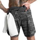 grey camouflage / XL
