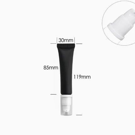 10-100pcs Empty 10g 15g 20g 30g/ml Soft Tube Foundation/sunscreen/Eessence/ Eye Cream/Serum Container Empty Squeeze Tube Travel