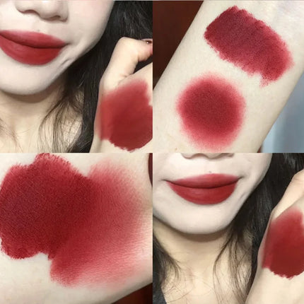 Gege Bear Rabbit Lip Glaze, Matte Velvet Lip Clay Long-lasting Color Non-drying Lipstick