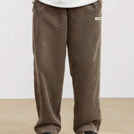 Men's Casual Pants Loose Pants Corduroy Breathable Loose Outdoor Pants Fashionable Design Jogging Pants 2026 New Casual Pants