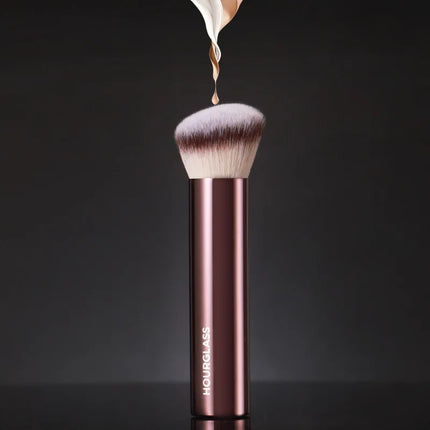 1pc HG Pro Foundation retra Makeup brushes Powder contour Blusher Make up brush metal handle Highlight Bronzer high end No box