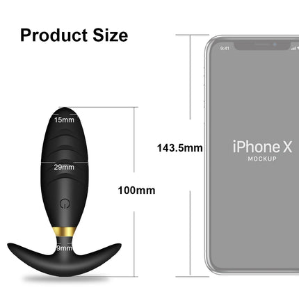 Wireless Remote Control Anal Vibrator Female Male Masturbator Prostate Massager Stimulator Butt Plug Vibrators Sex Toy for Men