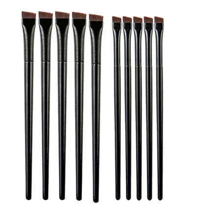 New 1/2pcs Blade Makeup Brushes Angled Thin Eyebrow Brush Flat Fine Eyeliner Brush Professional Liner Brow Beauty Make Up Tool