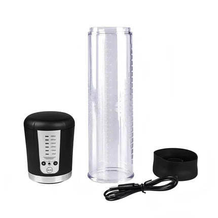 Electric Penis Enlarge Vacuum Pump With 4 Suction Intensities Penis Enlargement Extend Pump Air Pressure Device Sex Toys For Men