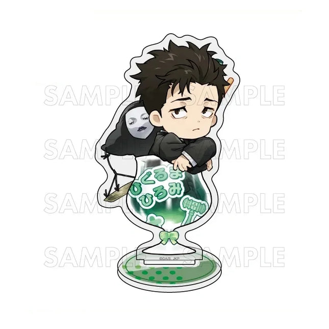 Jujutsu Kaisen Naoya Zenin 10cm Acrylic Stand keychain Cute Glass Cup Theme Anime Figure Clear Acrylic Desk Decor holiday Gifts