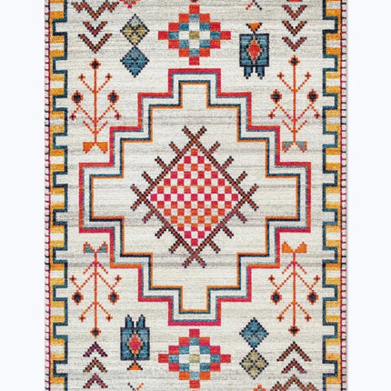 Tapis de style rétro américain pour chambre à coucher Grand tapis de salon Décoration Tapis antidérapant Lavable Tapis de sol de salon Tapis doux pour la maison