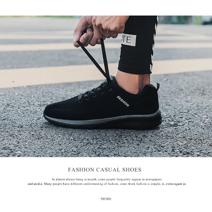 Men Running Spring Autumn Walking Loafers Fashion Casual Sports Shoes Breathable Light Men's Outdoor Shoes Plus Size38-48