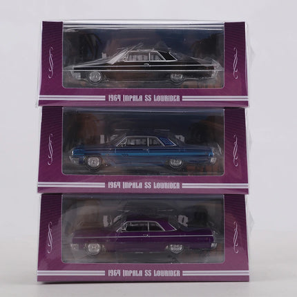 97M 1:64 Chevrolet Impala Lowrider Alloy Model Car