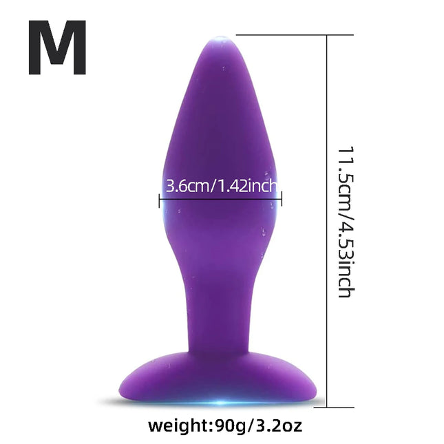 Silicone Plug Anal Butt Plug Analplug Dilator Dildo Prostate Massager Adult Games Sexy Toys for Men Women Couples Female Sex Shop