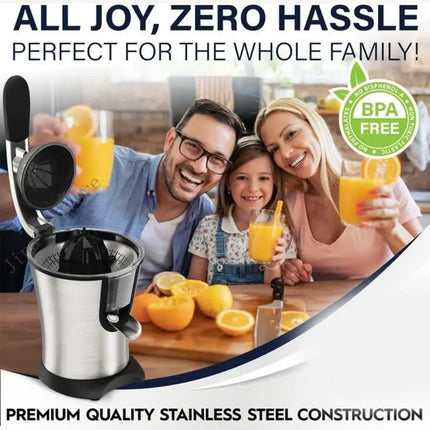 Electric Citrus Juicer for Orange Lemon Grapefruit 150W Motor Citrus Squeezer