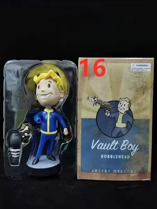 Anime Bobblehead Cute Vault Boy Full Set Action Figure Toys Collection Model Doll Desktop Ornament Display Boy Gifts