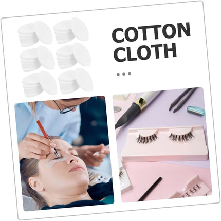50Pcs Lash Practice Sponges - Realistic Eye-Shaped Mapping Tool for Beginner Eyelash Extension Training | Salon Styling Demo Pad