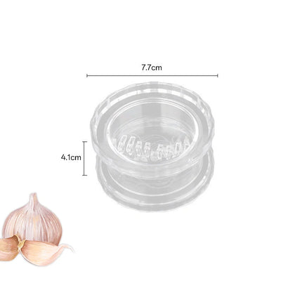 Stainless Steel Garlic Press Kitchen Special Garlic Mincer Garlic Crusher Detachable Easy to Clean Squeeze  for Fine Garlic