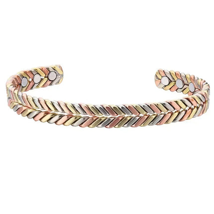 Pure Copper Magnetic Bracelet Men Arthritis Adjustable Magnets Women Cuff Therapy Health Energy Bangles Dropshipping / Wholesale