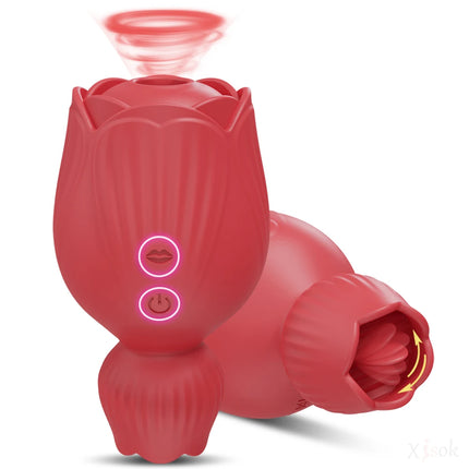 Clitoris Sucker for Women Tongue Licking Vacuum Sucking Clitoris Stimulator Female Masturbation Adult Goods Sex Toy for Women