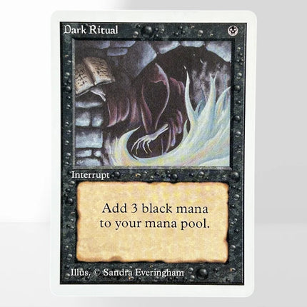 TOP Black Regular TCG Cards for Magical Proxy Cabal Ritual Cabal Therapy Imperial Seal Tainted Pact Recurring Nightmare Darkness