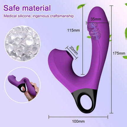 Clit Sucker Vibrator for Women Vagina G-Spot Vibrator Clitoris Stimulator Female Masturabtor Adult Goods Sex Toy for Women