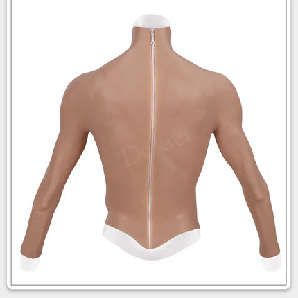 Dokier Silicone Realistic False Fake Muscle Belly Body for Cosplayers Artificial Simulation Muscle Chest Man Crossdressers - TOYS-SUCE