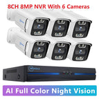 8CH 8MP With 6 Cam / spain / 4T