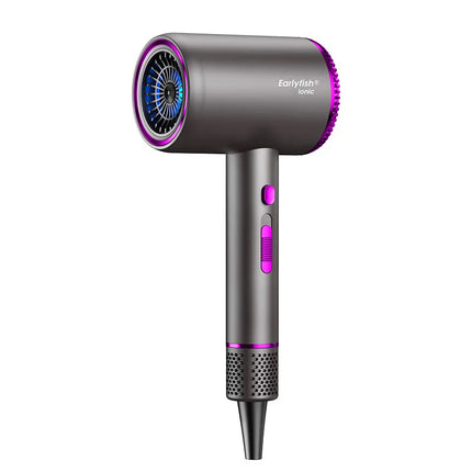 110000 Rpm High-Speed Hair Dryer 3d Blue Negative Ion Light Hair Care Silent Home Hair Salon Diffuser Hair Dryer 220V