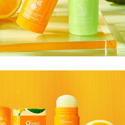 Avocado Citrus Makeup Remover Stick Portable Deep Cleansing Pore Cream Stick Remover Balm makeup Facial Skin Care Cosmetics