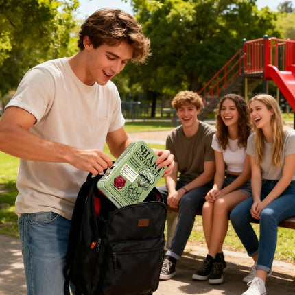 Fart Survival Set - Funny Prank Kit with Wet Wipes & Tissues, Novelty Gag Gift for Men, Family, Friends, Teenagers, April Fools