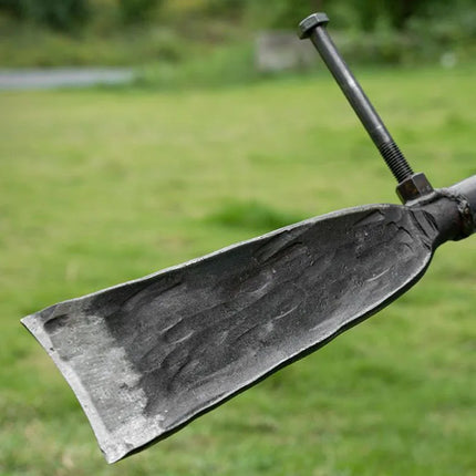 Manganese Steel Tree Digging Thickened Large Shovel Digging Pit Farm Tools Shovel with Foot to Move Seedlings Long Shovel