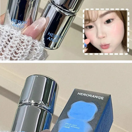 Liquid Blusher Tanned Jello Color Pink Rendering Moisturizing Longlasting Beauty Expands Contracts Cheek Face Blush Makeup