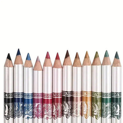 12 Colors Waterproof Lip Liner Set for Smooth and Precise Lip Contouring Long-Lasting Makeup and Bold Lip Definition