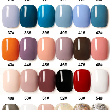 AS 1pc 15ml Bright Yellow Gel Nail Polish Starter Pure Soak Off No Wipe Nail Gel Polish Varnish Suitable For All Seasons