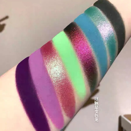 Narimi 10 Color Highly Pigmented Eyeshadow Palette Matte Shimmer Easy Halo-dye Eye Shadow Long Lasting Natural Colors Eye Makeup