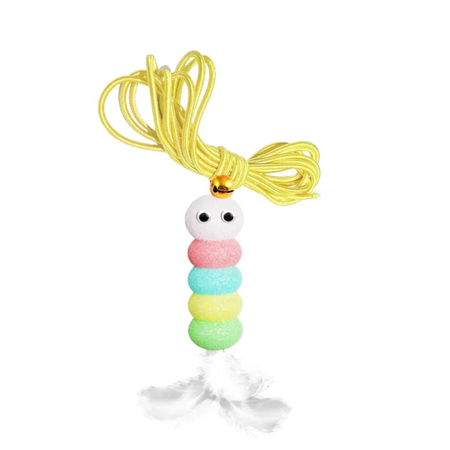 Popular New Interactive Electric Cat Toys with Hanging Door Automatic Cat Ball Toys Self-Playing Funny Cat Toys