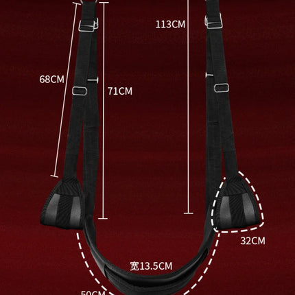 Door Swing Sex Chair Sex Toy Soft Plush Sex Sling Adjustable Hanging Adult Swing Stimulation Bondage Adult Products