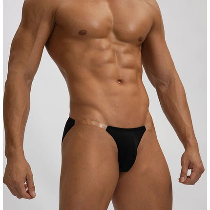 Men underwear sexу tangas masculinas sexys Men's thong Clear strap Thin ice silk U convex sports g string homme boxers briefs