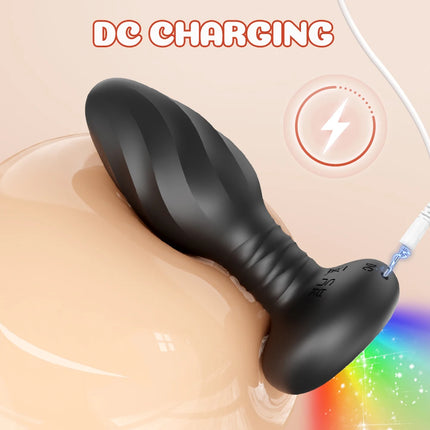 360° Rotation Vibration Anal Plug Butt Plug Sex Toys for Women Men APP Prostate Massager Wiggle  Anal Vibrator Sex Toy for Male