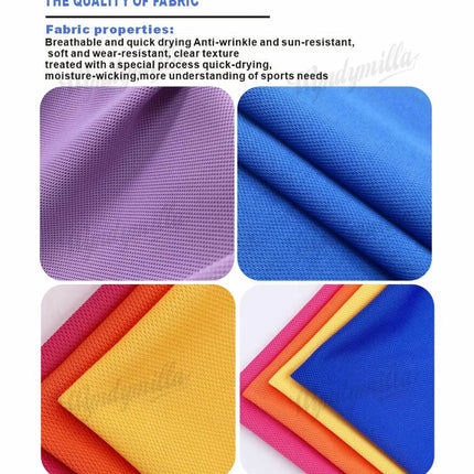 Summer Kids Golf Polo Shirts Outdoor Sports Polo Shirt Short Sleeve Quick Dry Team T-shirt Boys Breathable Golf T-shirt Clothing