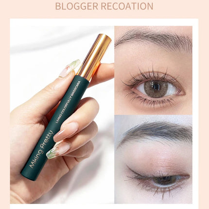 New Rimels Mascara Makeup 3D Fiber Lashes Natural Waterproof Thick Eyelash Black Mascara Curling Make up Eye Makeup Purple Blue