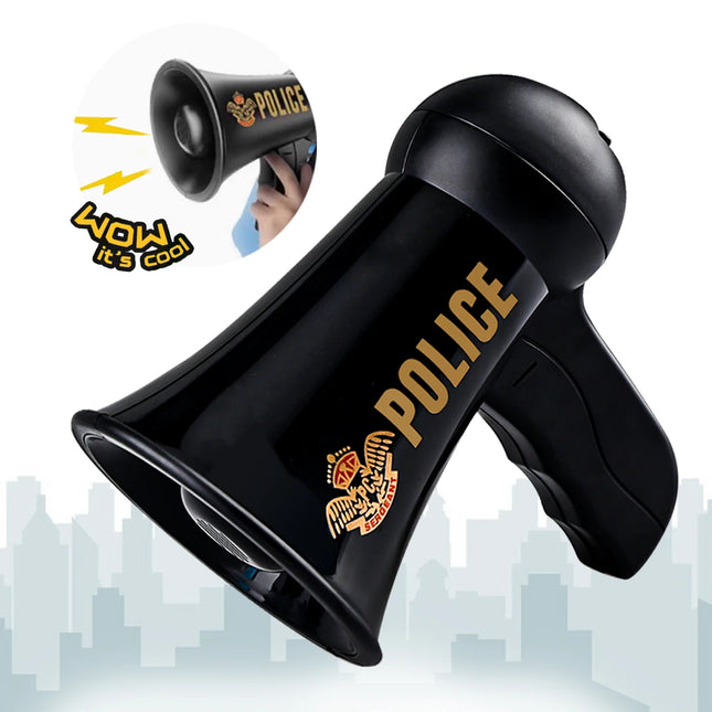 Speaker Children Toys, Megaphone Bullhorn Toy Cool Voice Changer Loud Speaker Speak or Siren Voice Gifts for Boys and Girls