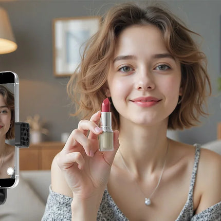 Magnetic Vlog Selfie Monitor Screen for iPhone 15 16 17 Pro Max Wireless Back Camera Display Touch Screen Zoom Shutter Control