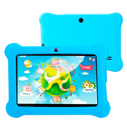 Android 14 Learning Tablet for Kids Toddler Educational Toy Gift for Children HD Dual Cameras 7 Inch 4GB 128GB Kids Tablets PC