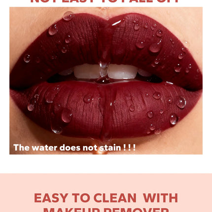Thanksgiving/Christmas women's cosmetics gifts: 12 color matte velvet lipliner, natural&waterproof&easy to color lipstick pen.