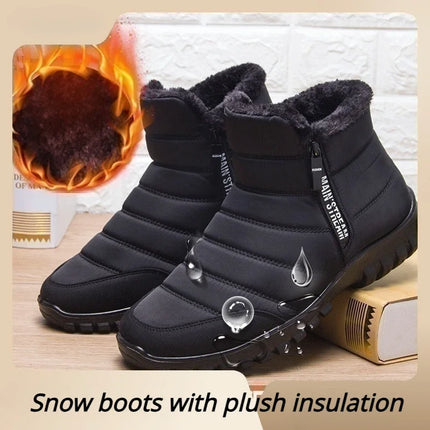 Men's Waterproof Winter Ankle Boots 2025 / Bottes d'hiver imperméables 2025
