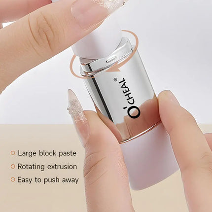 O'CHEAL Temperature Changing Foundation Stick Facial Coverage Blemishes Pores Double-Headed Face Matte Makeup Foundation Cream
