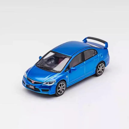DCT 1:64 Scale Civic Type-R FD2 Coupe Alloy Simulation Car Delicacy Model Static Collectible Toy Gift Display