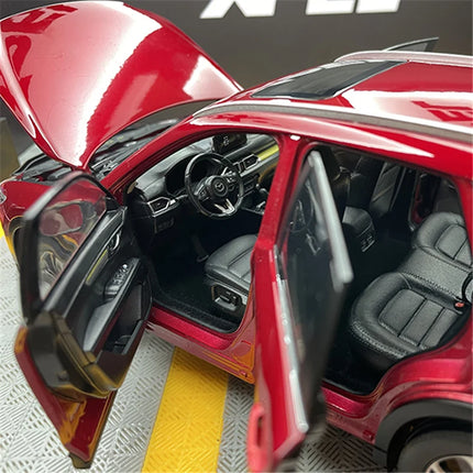 1:18 MAZDA CX-5 CX5 SUV Alloy Car Model Diecast Metal Vehicles Car Model High Simulation Collection Children Toy Gift Decoration