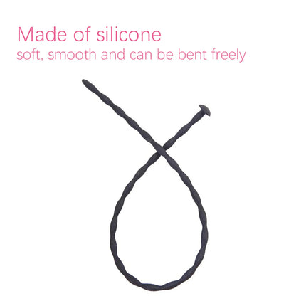 LILUPLAY Wavy Silicone Urethral Dilator Horse Eye Stimulation Adult Sex Toys for Men Gay Sounding Penis Plug Urethra Catheter
