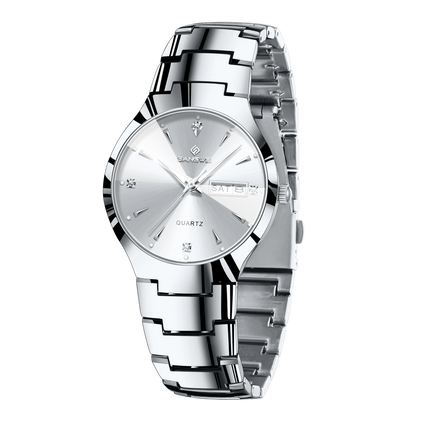 BANGWEI Luxury Business Men's Wristwatch Stainless Steel Waterproof Luminous Man Watch Date Week Fashion Quartz Watches For Men